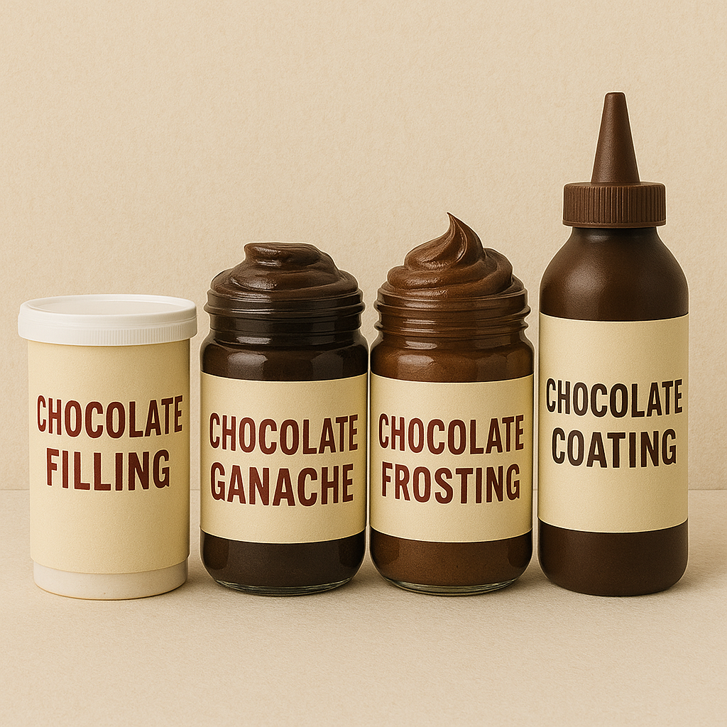 Rellenos y Coberturas de Chocolate