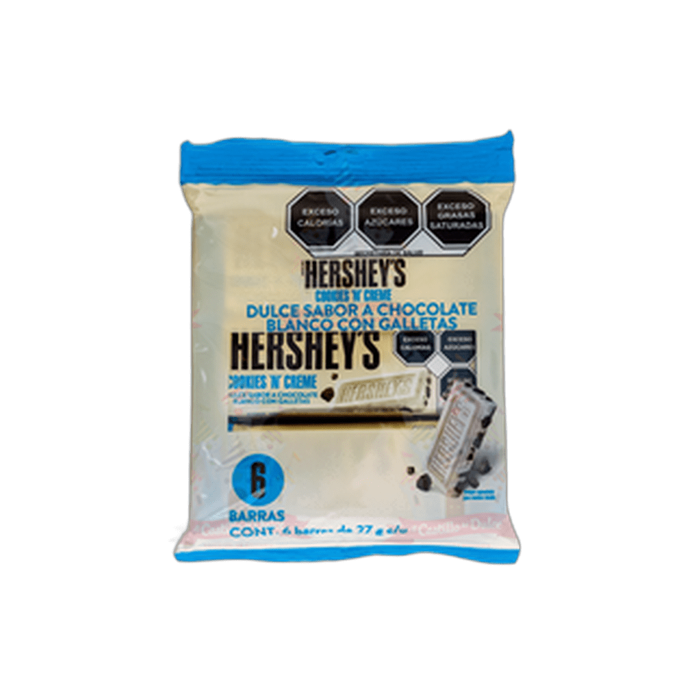 BARRA COOKIES N CREME 146 27GRS HERSHEY