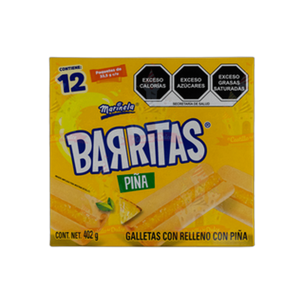 BARRITAS PINA 1212 402 GRS MARINELA