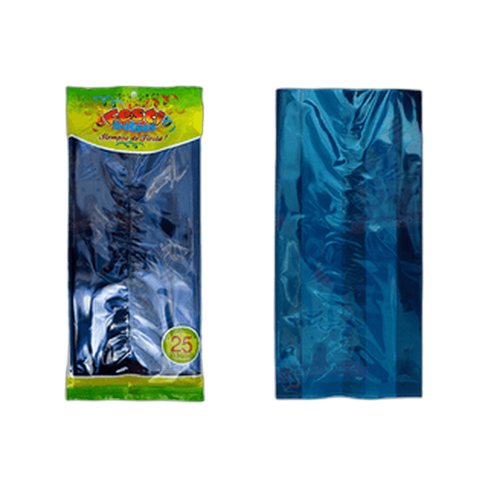 BOLSA AZUL TRANSP 5025 FESTIBOLSAS