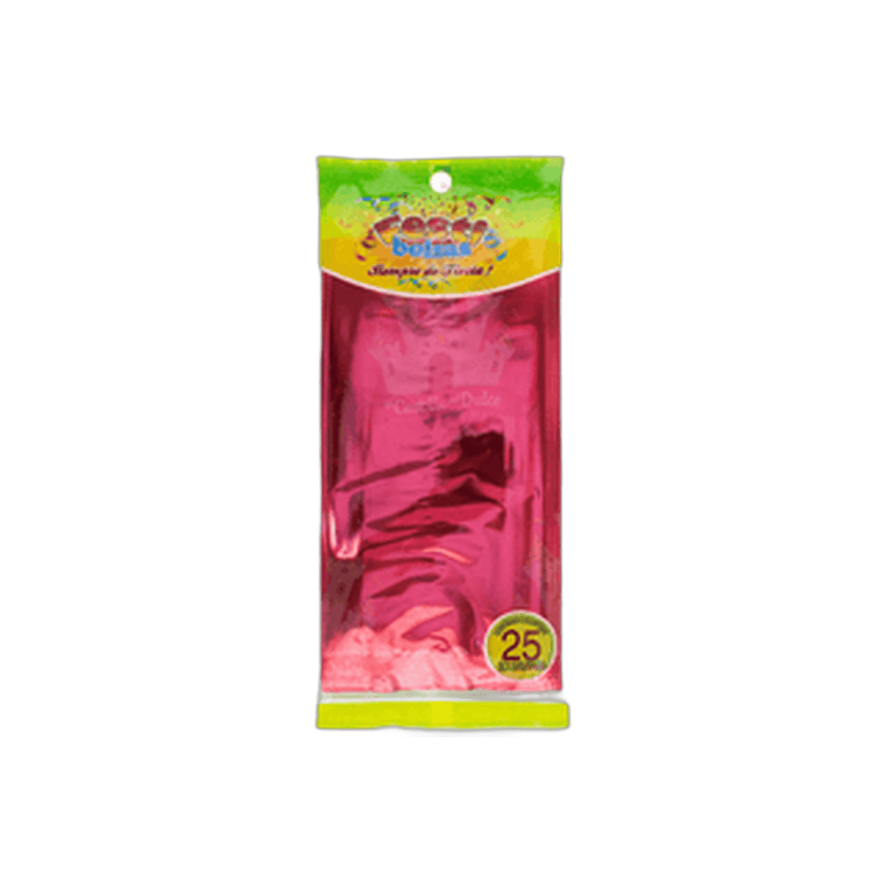 BOLSA CORAL SOLIDO METALIZADO 5025 PZA FESTIBO