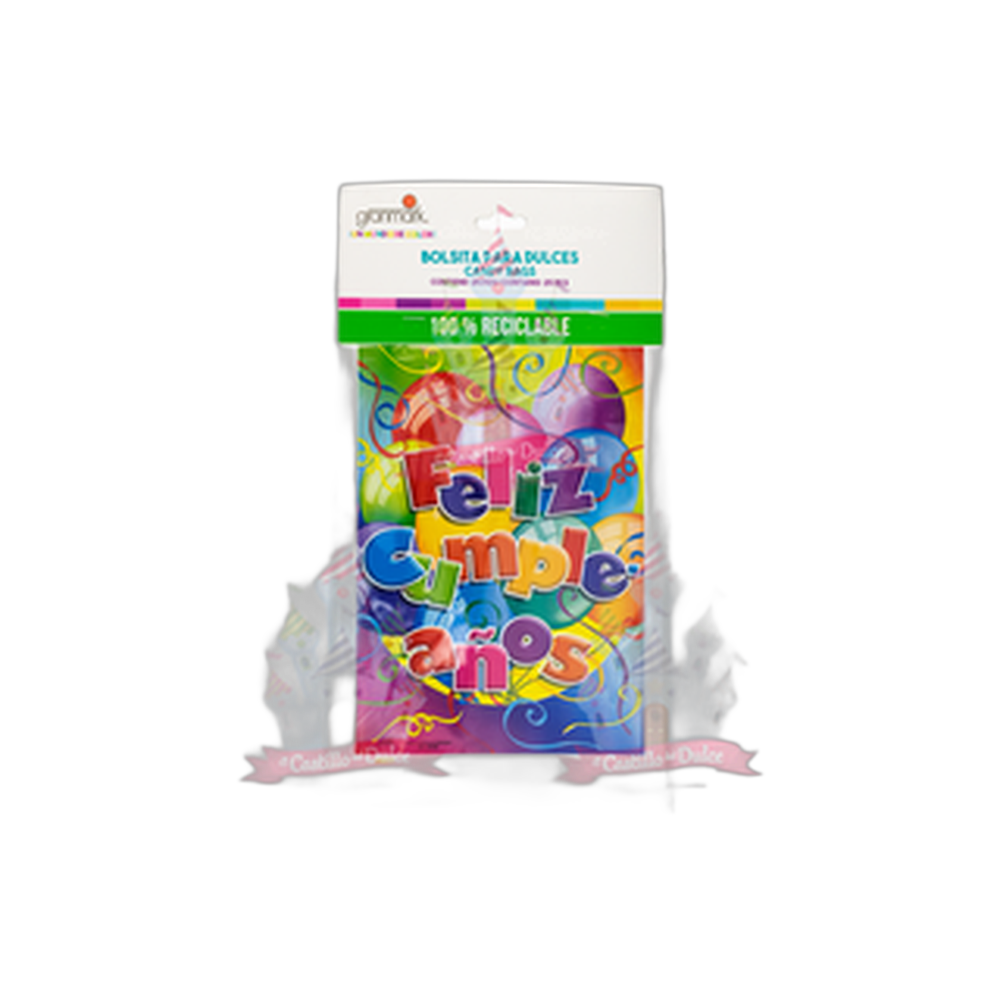 BOLSA FELIZ CUMPLEANOS 625 PZA