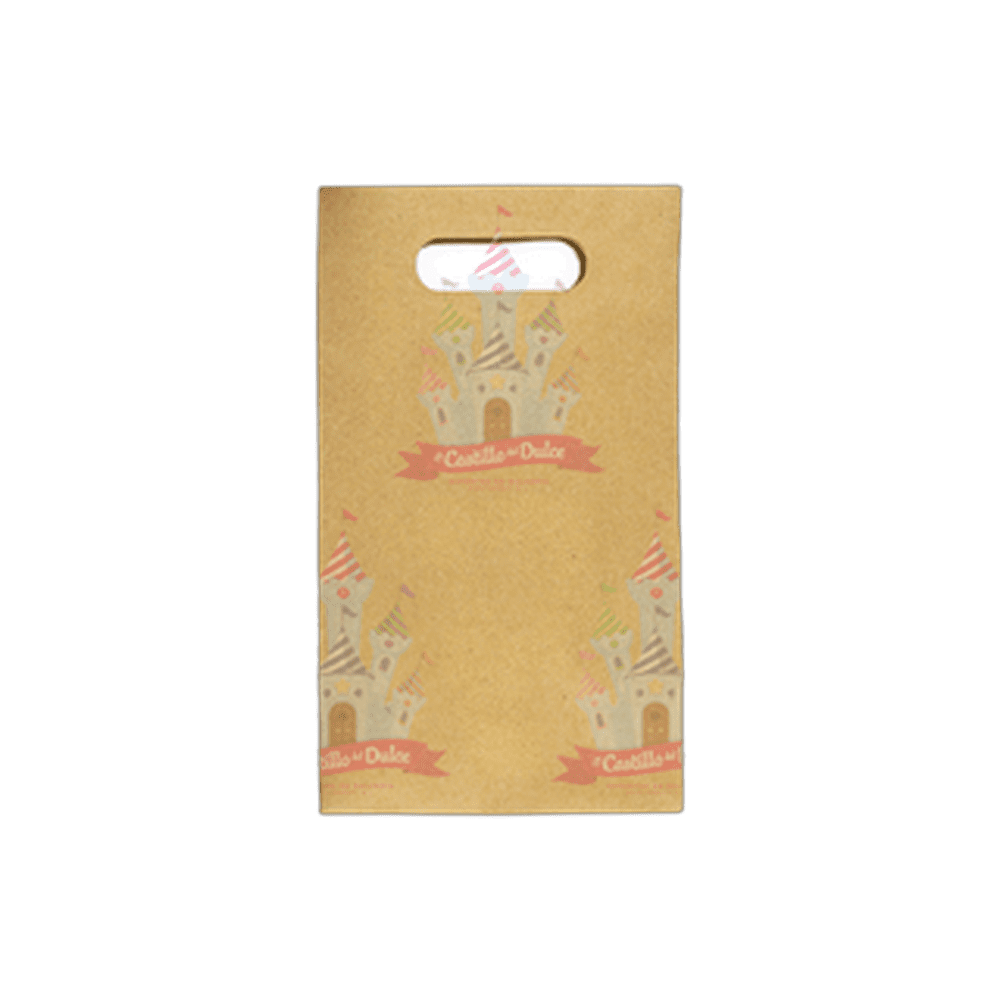 BOLSA KRAFT TROQUELADA MEDIANA 3601 PZA CALTOM