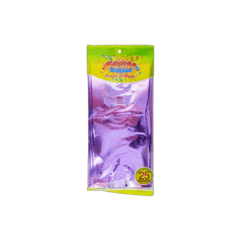 BOLSA METALIZADA LILA 5025 FESTIBOLSAS