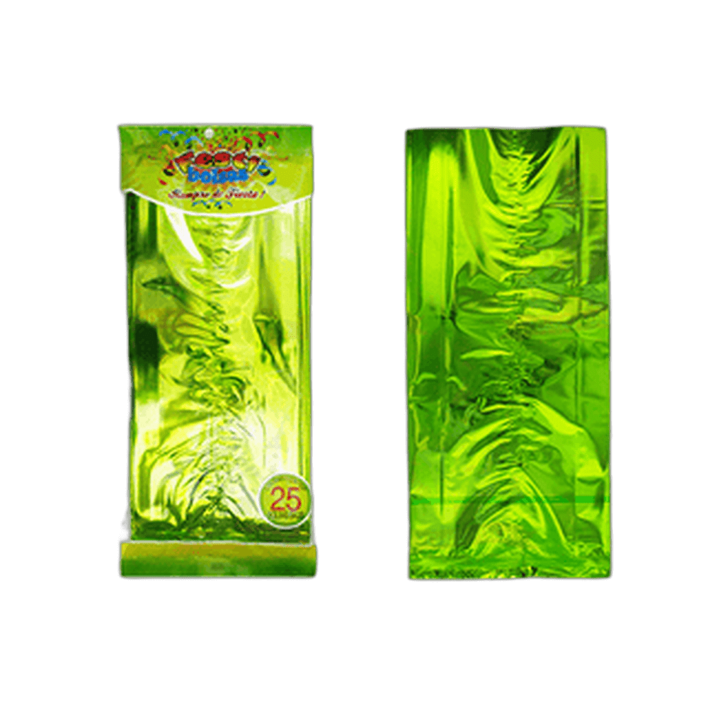 BOLSA METALIZADA LIMON 5025 FESTIBOLSAS