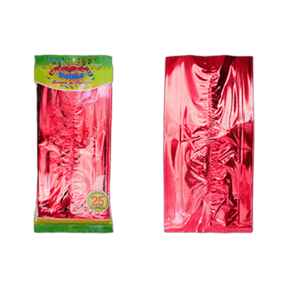 BOLSA METALIZADA ROJO 5025 FESTIBOLSAS