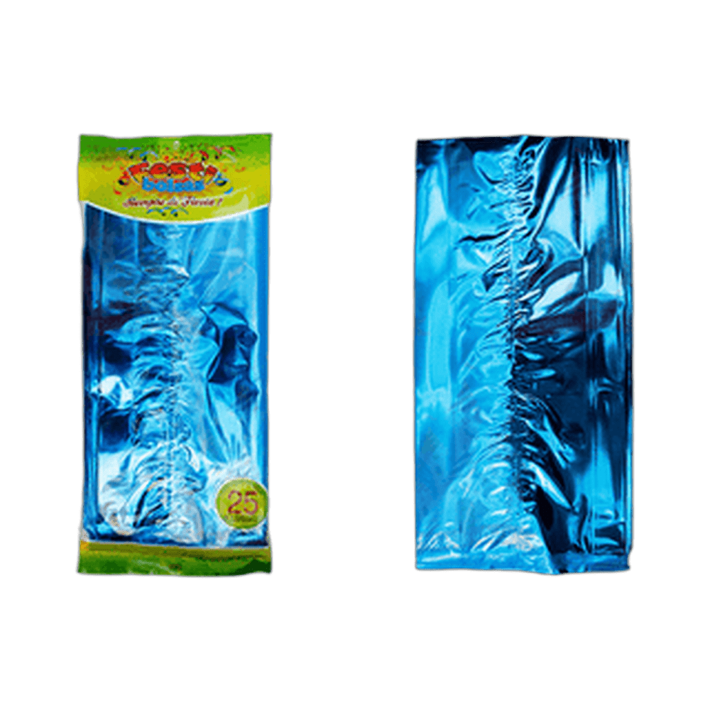 BOLSA METALIZADO AZUL 5025 FESTIBOLSAS