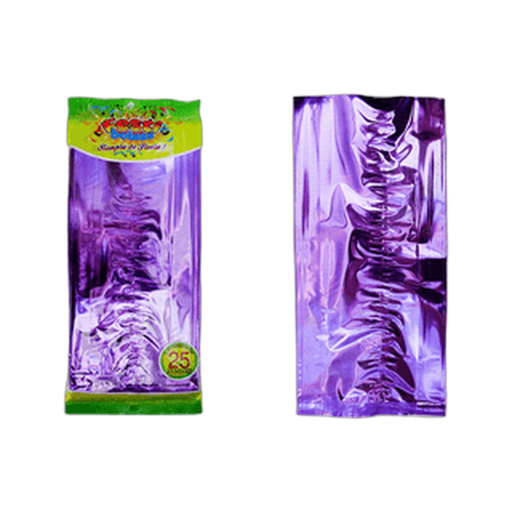 BOLSA METALIZADO MORADO 5025 FESTIBOLSAS