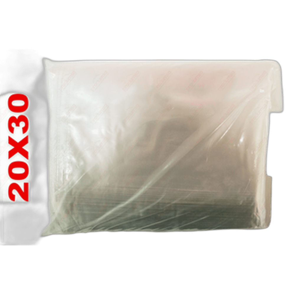 BOLSA TRANSPARENTE 20X30 125 KGP1KG