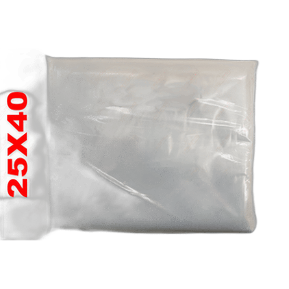 BOLSA TRANSPARENTE 25X40 125 KG P2KG