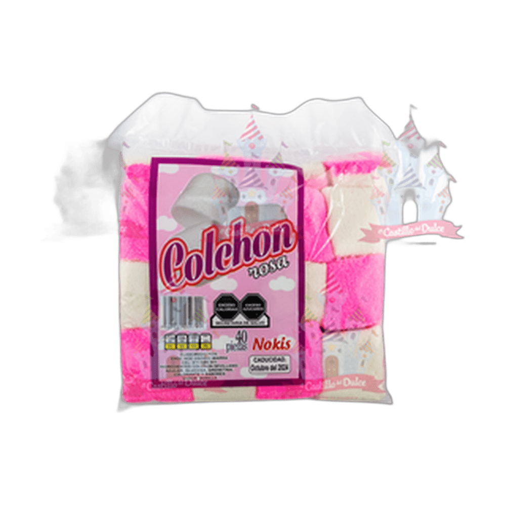 BOMBON COLCHON ROSA 3040 PZA NOKIS