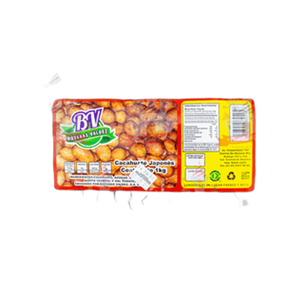CACAHUATE JAPONES NATURAL 1 KG JUVENTUD
