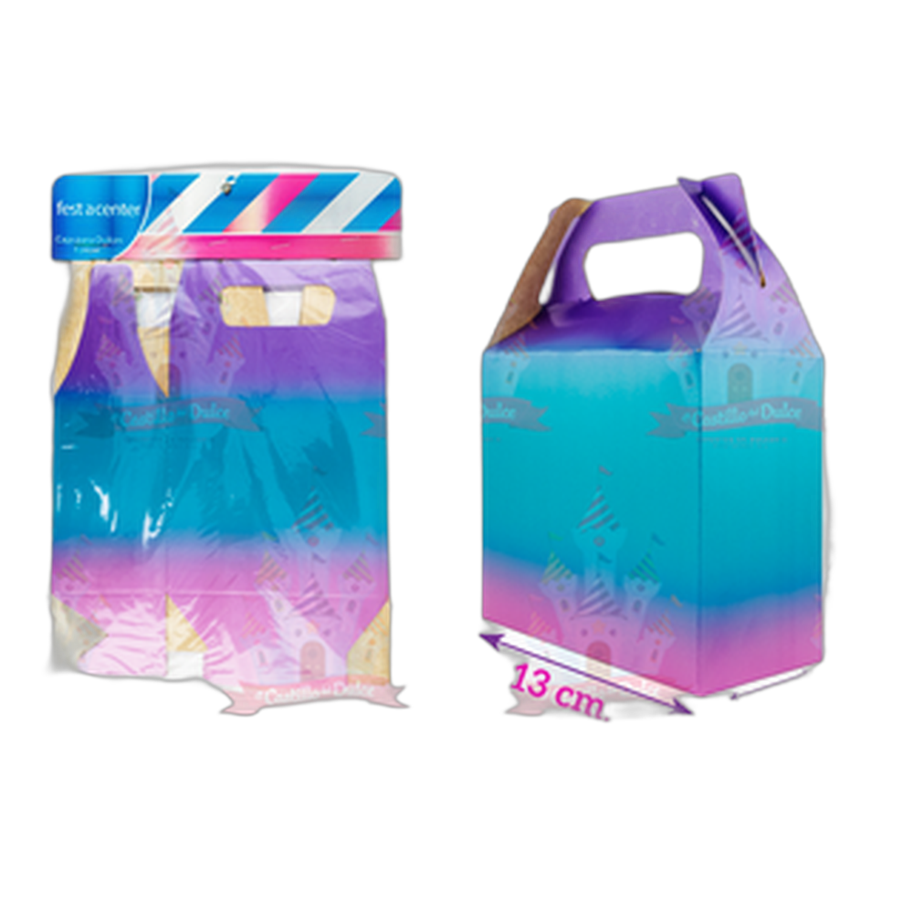 CAJA MULTICOLOR METALIZADO 256 PZA FESTACEN