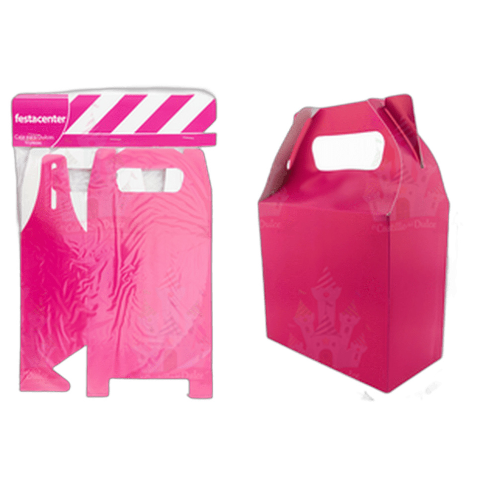 CAJA PDULCES FUSCIA LISO 2510 PZ FESTACENTER