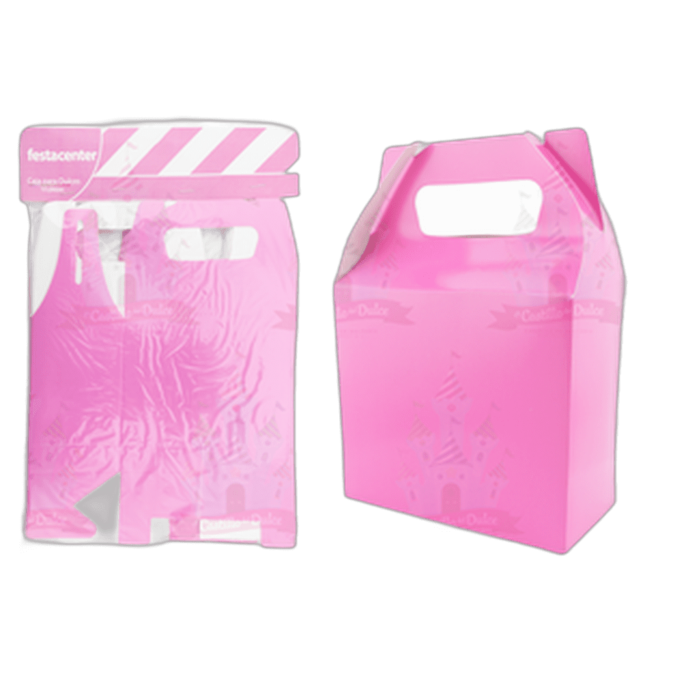 CAJA PDULCES ROSA LISO 2510 PZ FESTACENTER