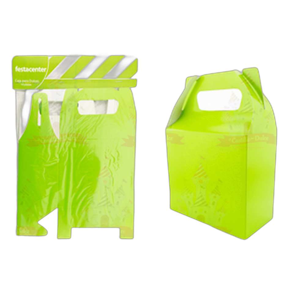 CAJA PDULCES VERDE LIMA LISO 2510 PZ FESTACENTER