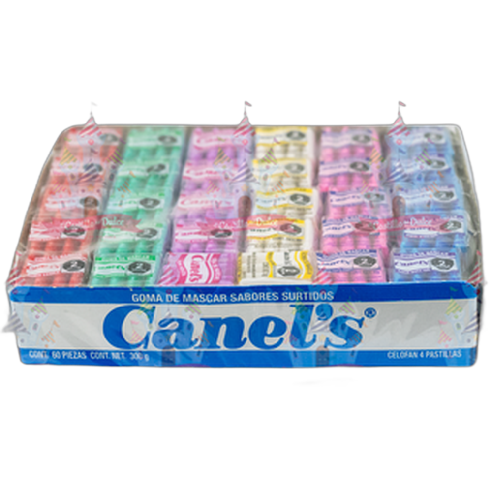 CANELS CELOFAN 4P SURTIDO 4060
