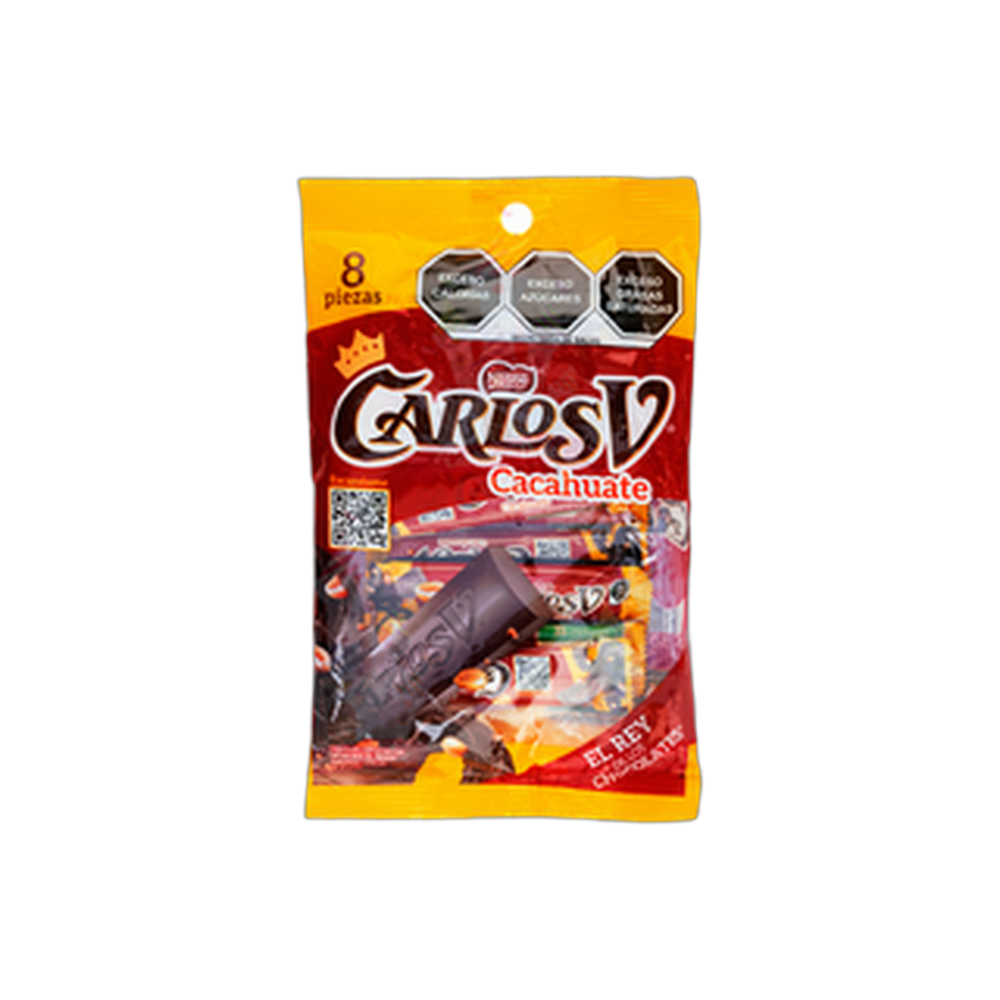 CARLOS V CACAHUATE NVA PRESENT 208 PZA