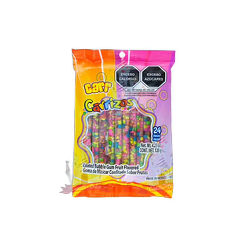 CHICLE CARRIZO BOLSA 3624 PZA DULCERAMA