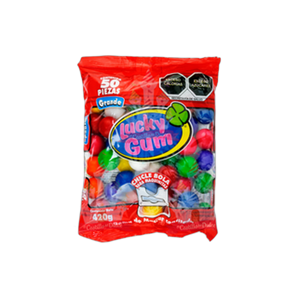 CHICLE LUCKY GUM GRANDE 2050 PZA