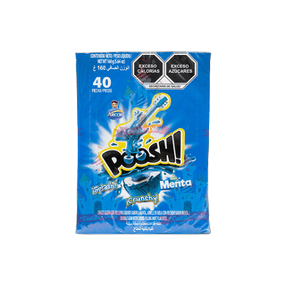 CHICLE POOSH MENTA 1840 ARCOR