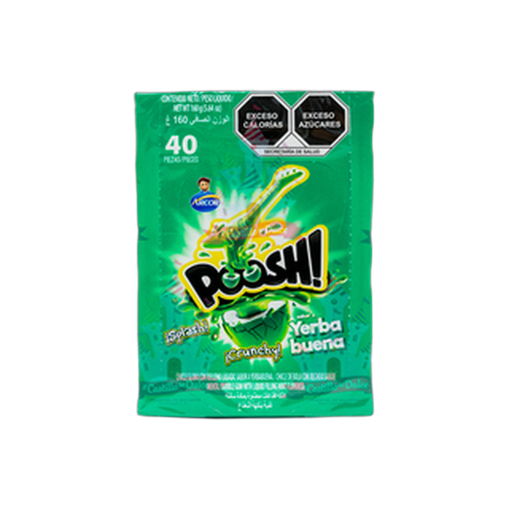 CHICLE POOSH YERBABUENA 1840 ARCOR