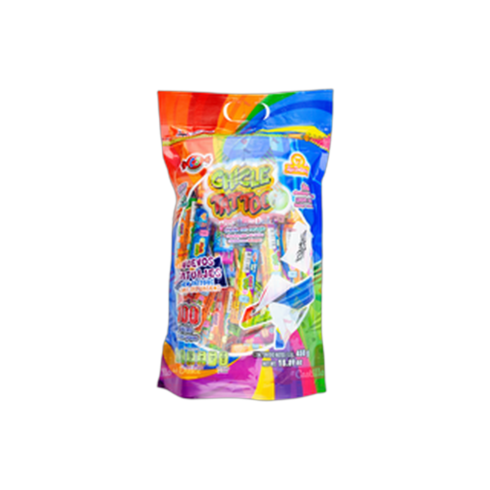 CHICLE TATOO BOLSA 24100 DELICIAS