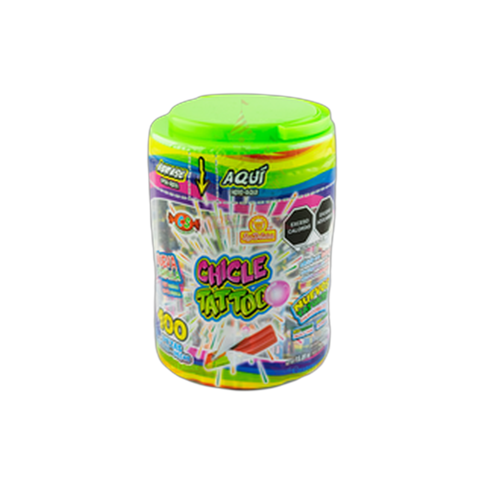 CHICLE TATTOO VITROLERO 24100 DELICIAS