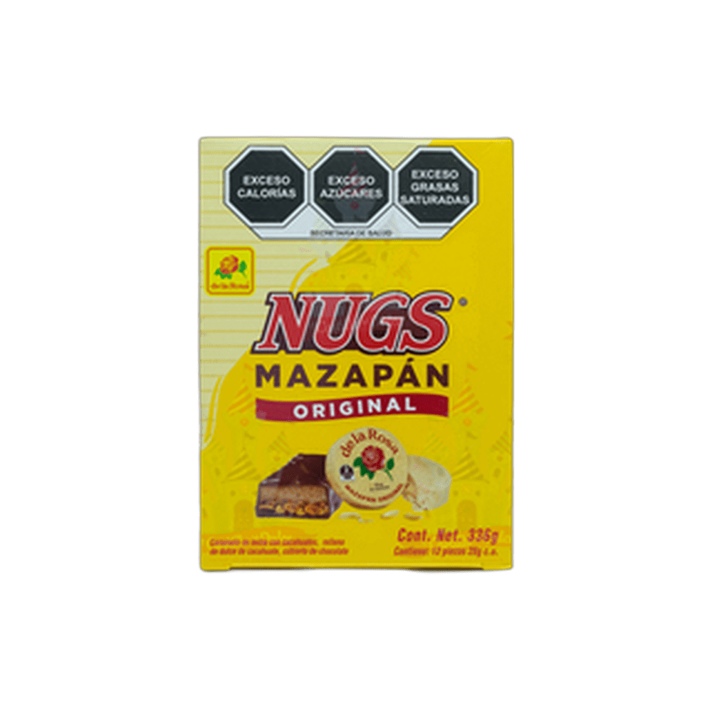 CHOCOLATE NUGS MAZAPAN 2412 DE LA ROSA