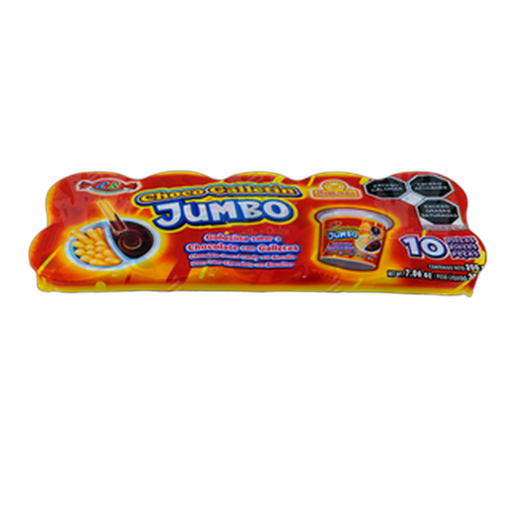 CHOCO GALLETIN JUMBO 2010 PZA DELICIAS