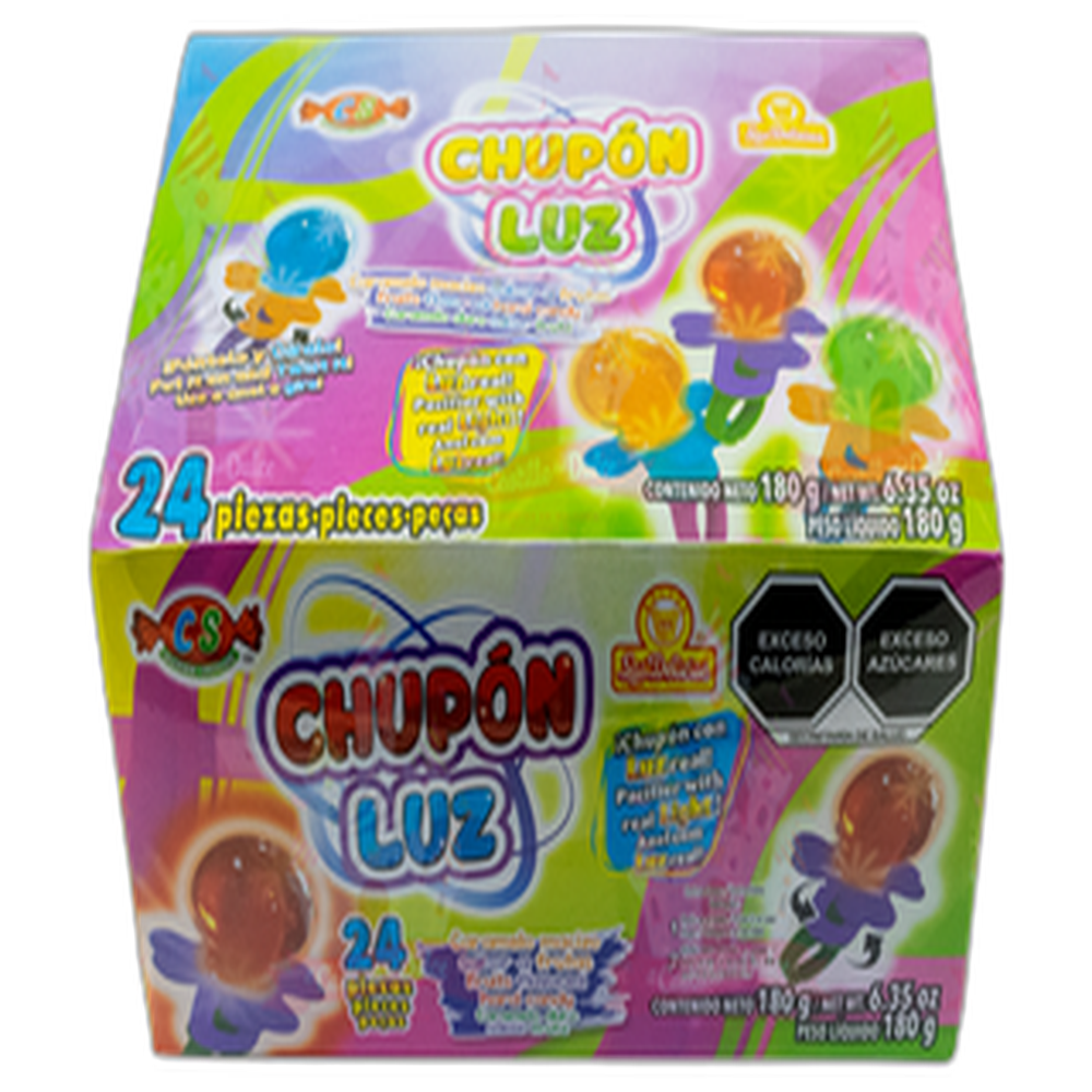 CHUPON LUZ 1224 PZA DELICIAS