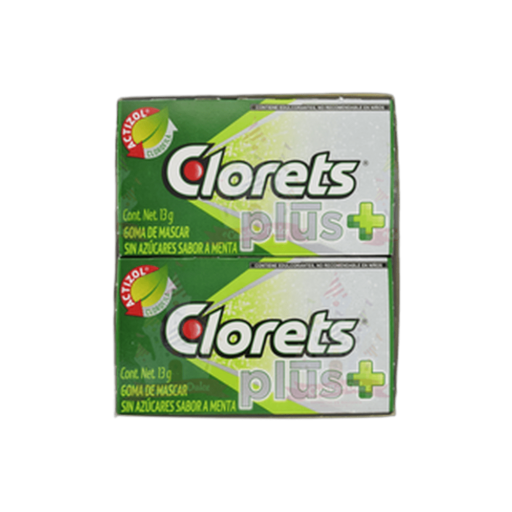 CLORETS PLUS 10S NUEVA 3212 PZA ADAMS