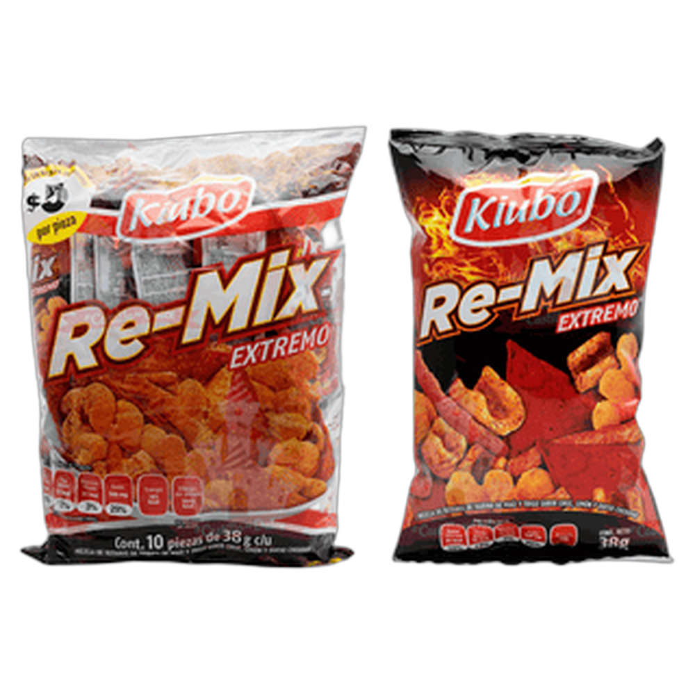 FRITURA RE MIX KIUBO 8/10/38GRS GONAC