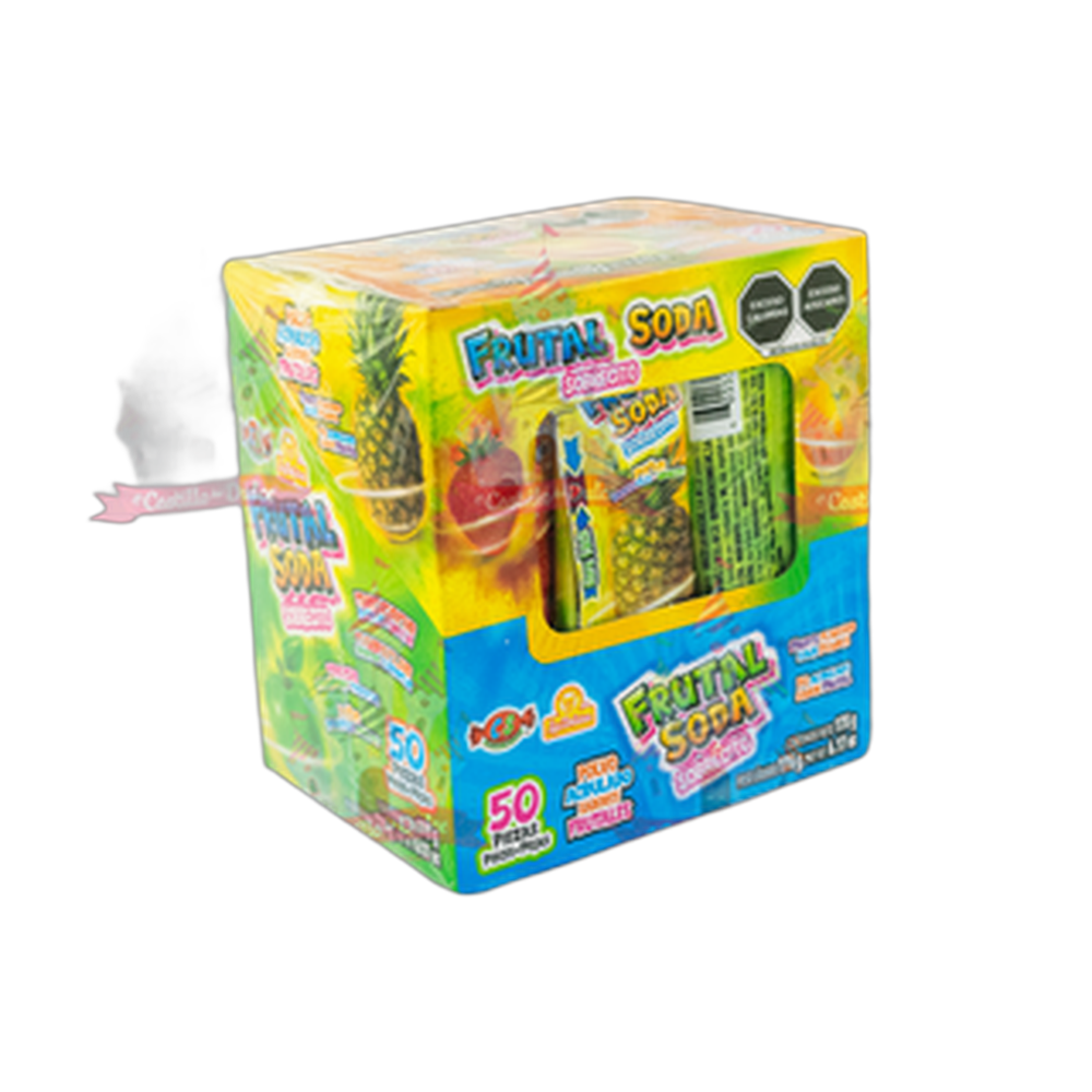 FRUTAL SODA SOBRECITO 1850 PZA DELICIAS