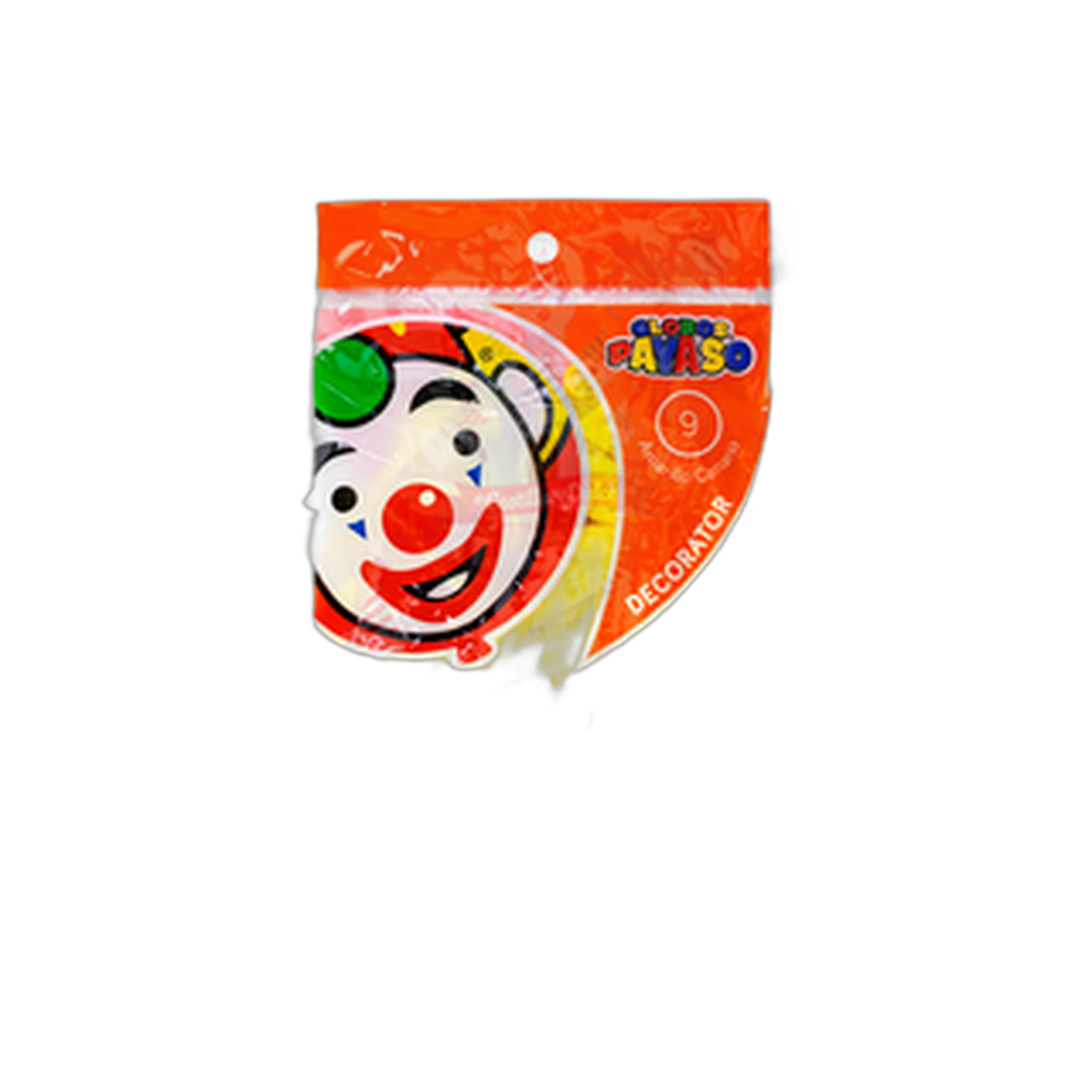 GLOBO DECORATOR 9 AMARILLO CANARIO 10050 PZS
