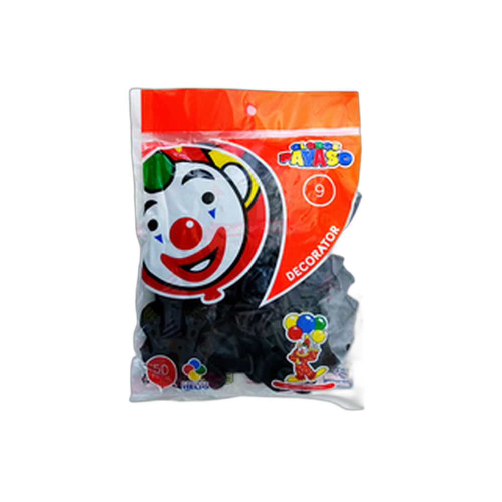 GLOBO DECORATOR 9 NEGRO 10050 PZS