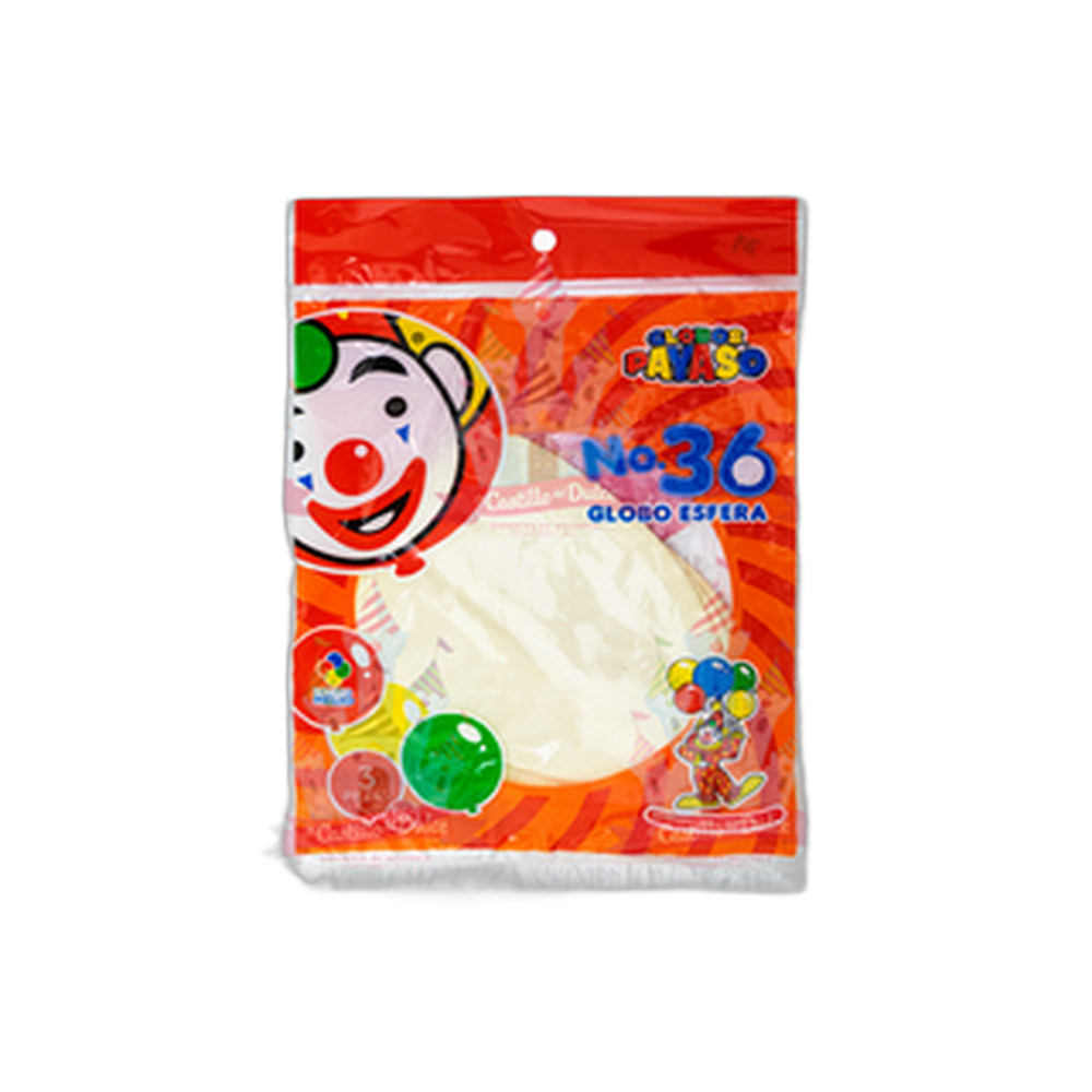 GLOBO ESFERA P36 BLANCO 103 PZA FAB SELEC