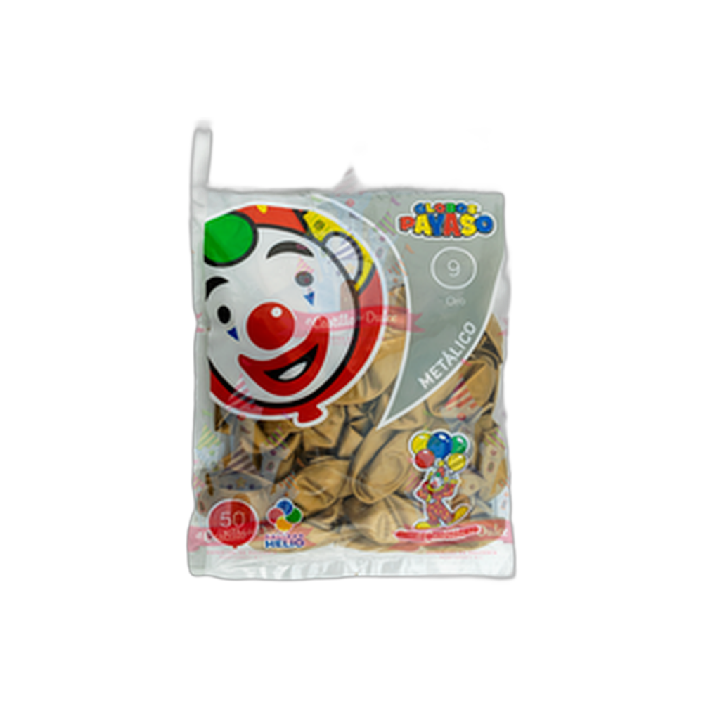 GLOBO MET 9 VIOLETA PERLA 10050 PZS