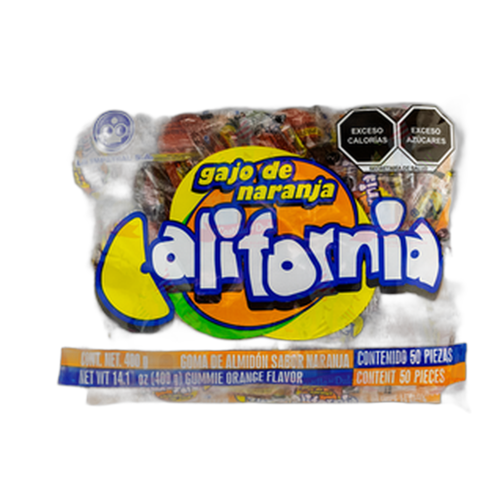 GOMA GAJO NARANJA ENVUELTA 2550 IMPERIAL
