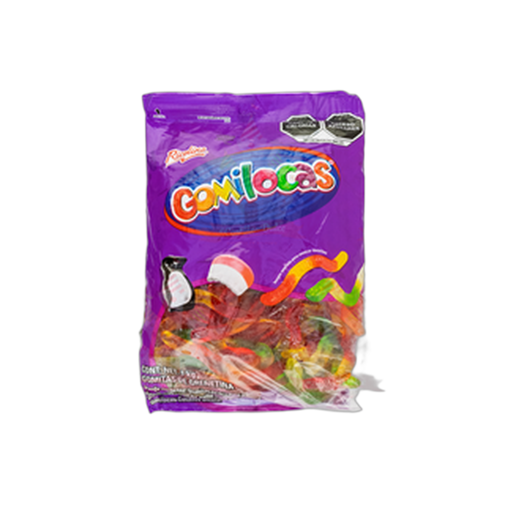 GOMITAS GUSANOS BICOLOR 101 KG RICOLINO