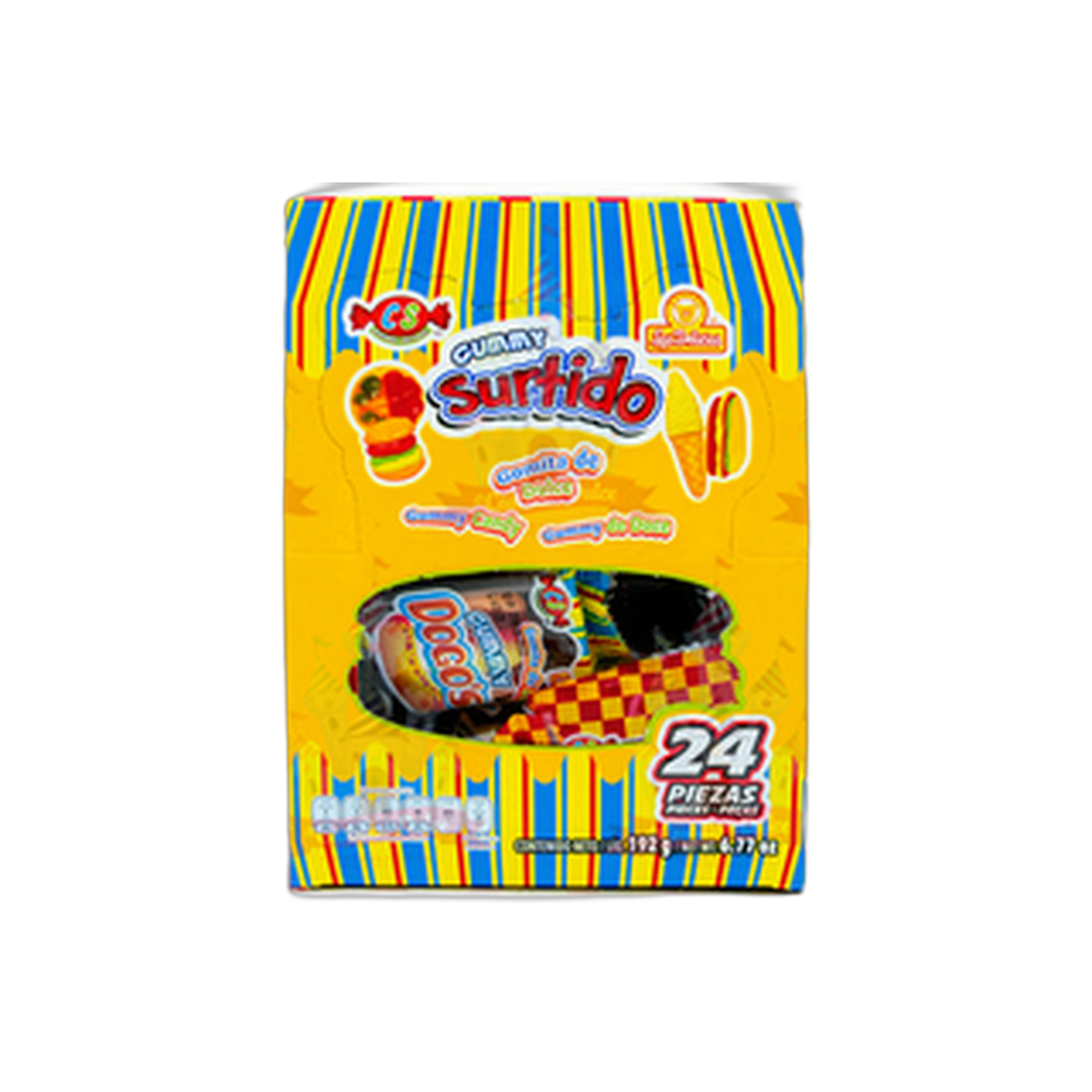 GUMY SURTIDO 1224 PZA DELICIAS