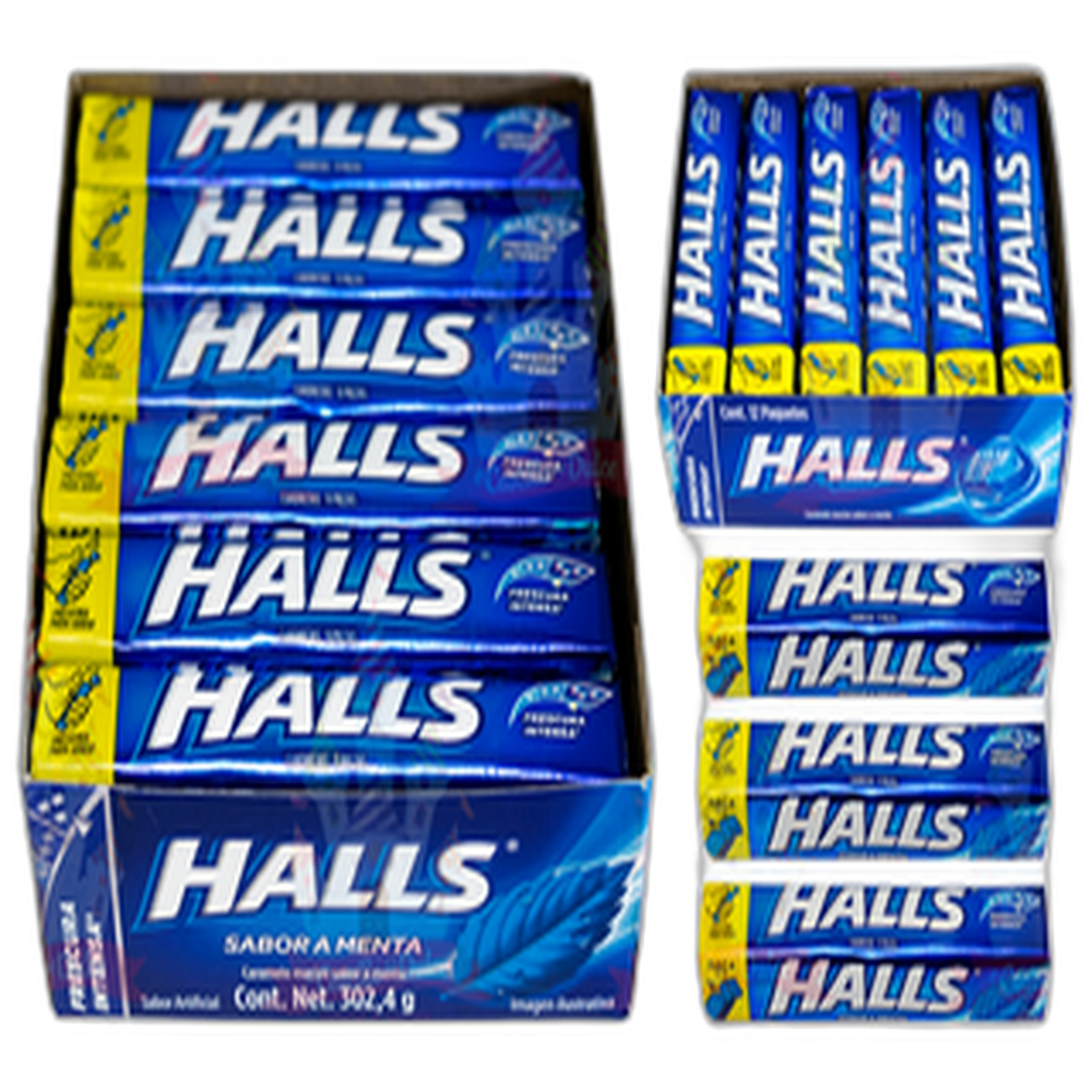 HALLS MENTA NVA PRESENTACION 3012 PZA ADAMS