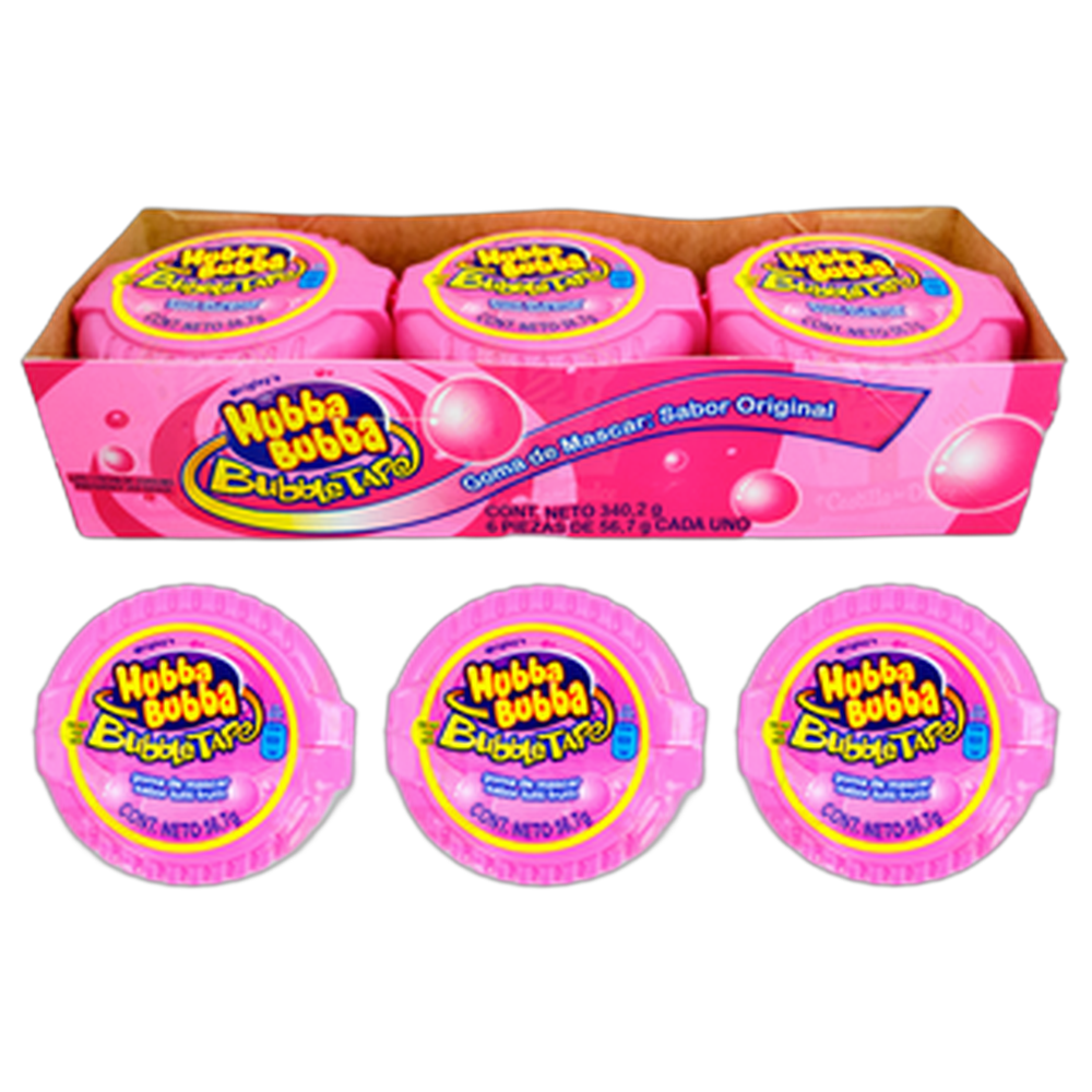 HUBBA BUBBA FRUTAS 246 PZAS WRIGLEY