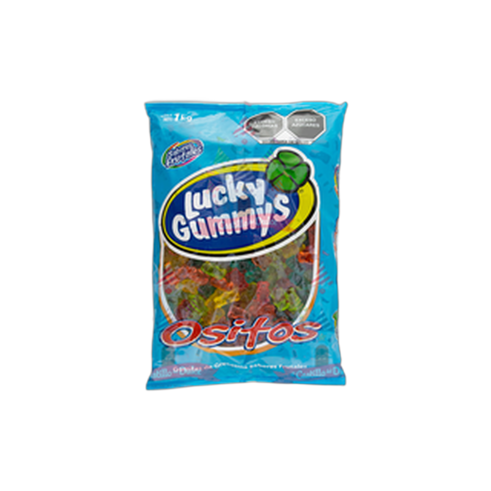 LUCKY GUMMYS GOMA OSITOS BRILLADOS 81 KG