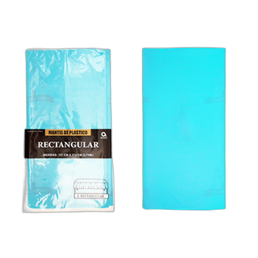 MANTEL RECT AZUL CARIBE 61 AMSCAN