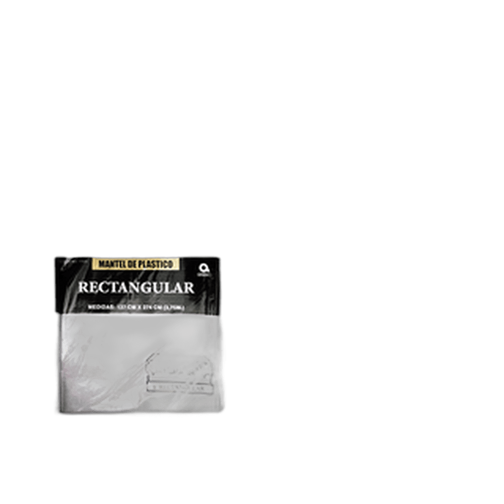 MANTEL RECT PLATEADO 61 AMSCAN