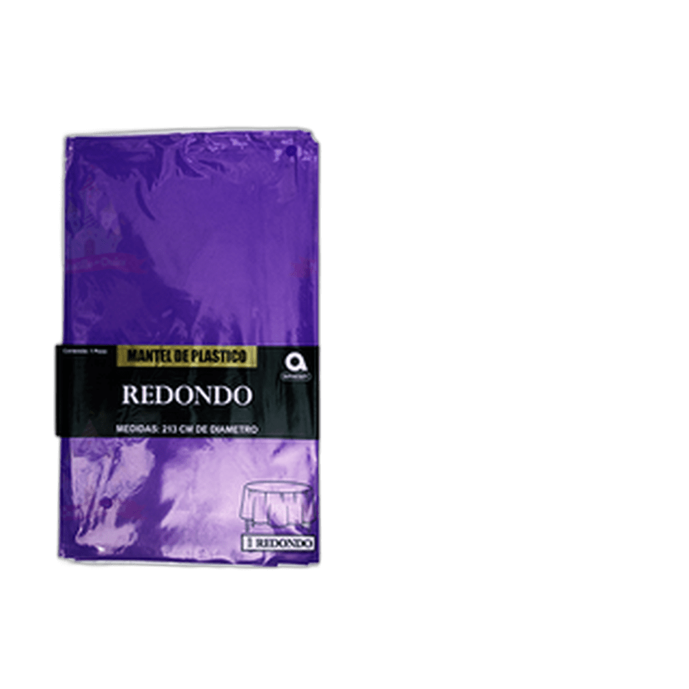 MANTEL RED MORADO 61 AMSCAN