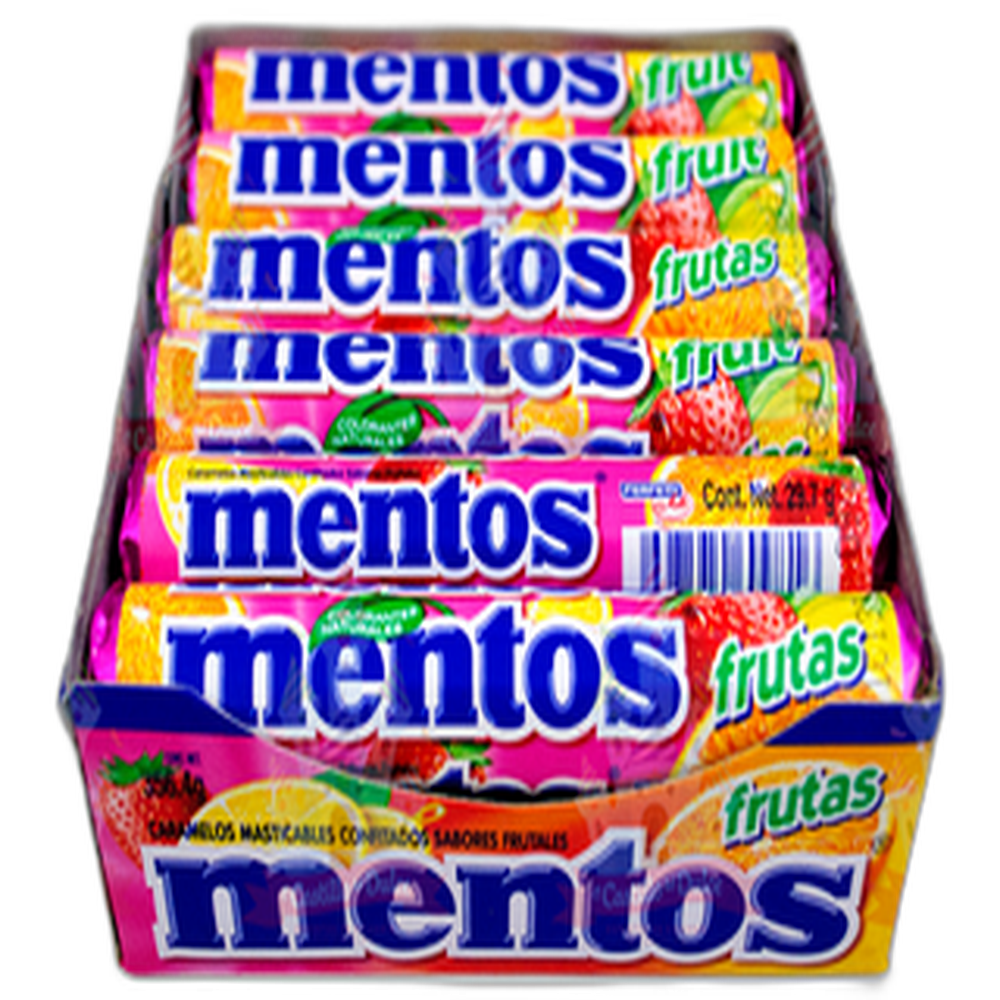 MENTOS ROLL FRUIT 1612 PZAS