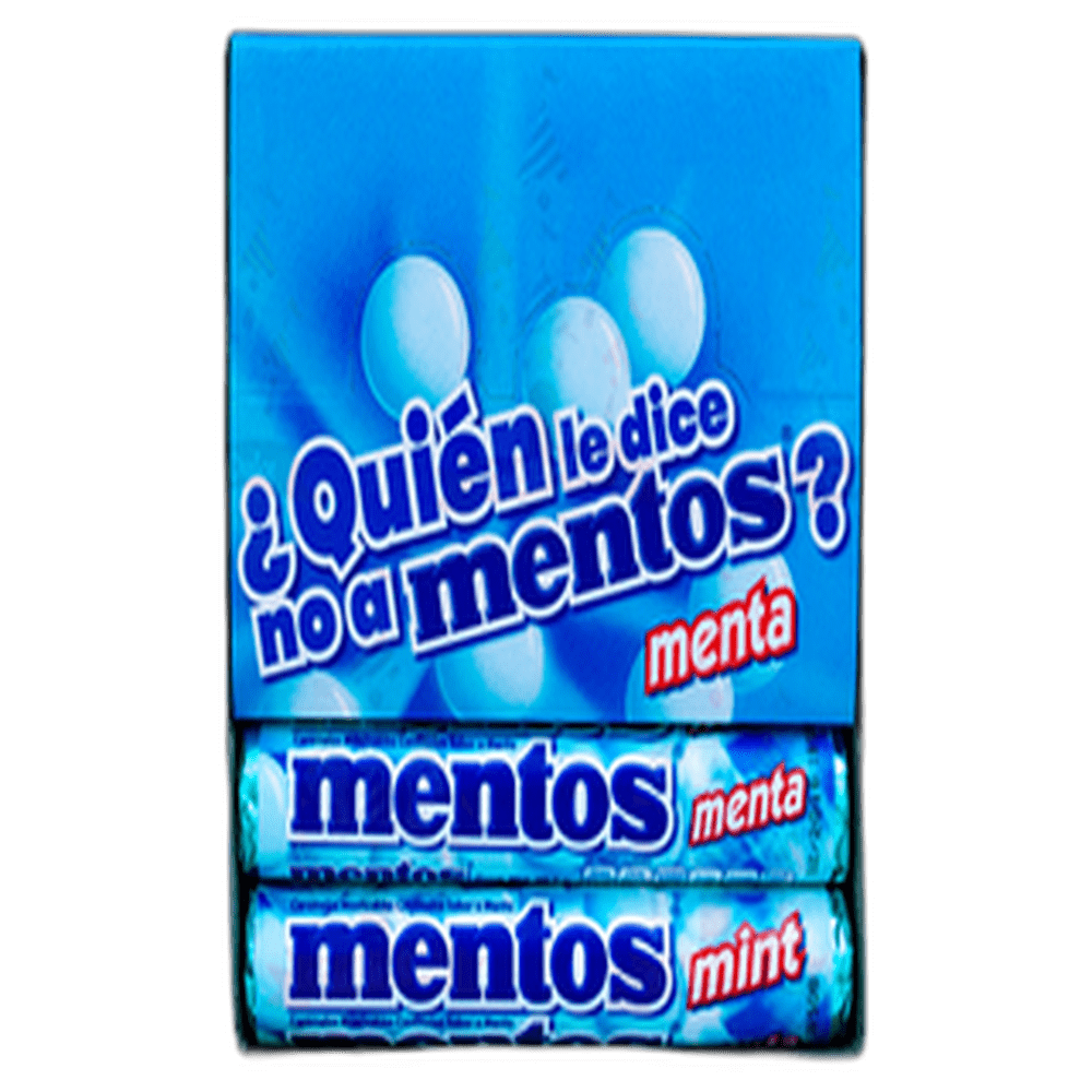 MENTOS ROLL MINT 1612 PZAS