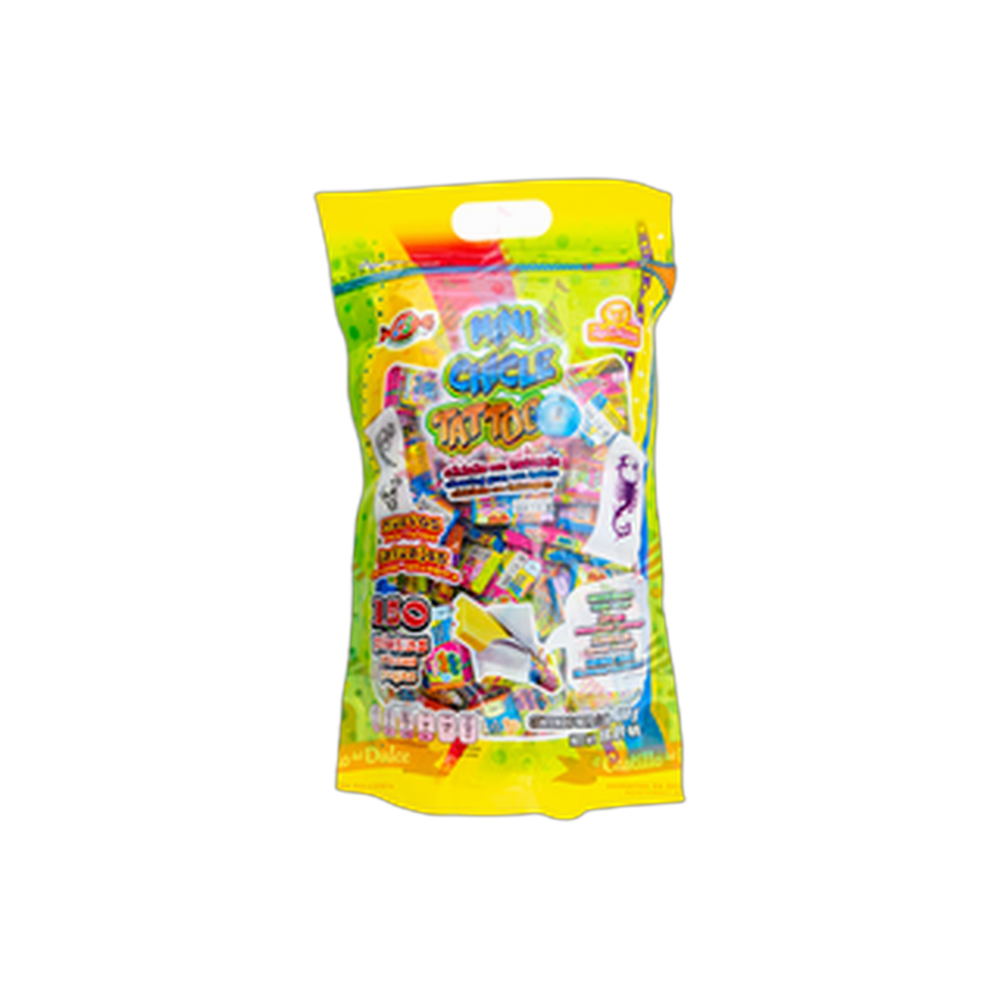 MINI CHICLE TATTOO BOLSA 24150 DELICIAS